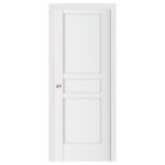 Nova Stile 057 Soft White Laminated Modern Interior Door