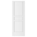 Nova Stile 057 Soft White Laminated Modern Interior Door