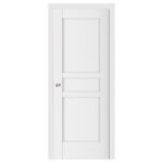 Nova Stile 058 Soft White Laminated Modern Interior Door