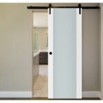 Nova Triplex 001 Soft White Laminated Modern Interior Door