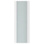 Nova Triplex 002 Soft White Laminated Modern Interior Door