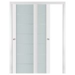 Nova Triplex 009 Soft White Laminated Modern Interior Door