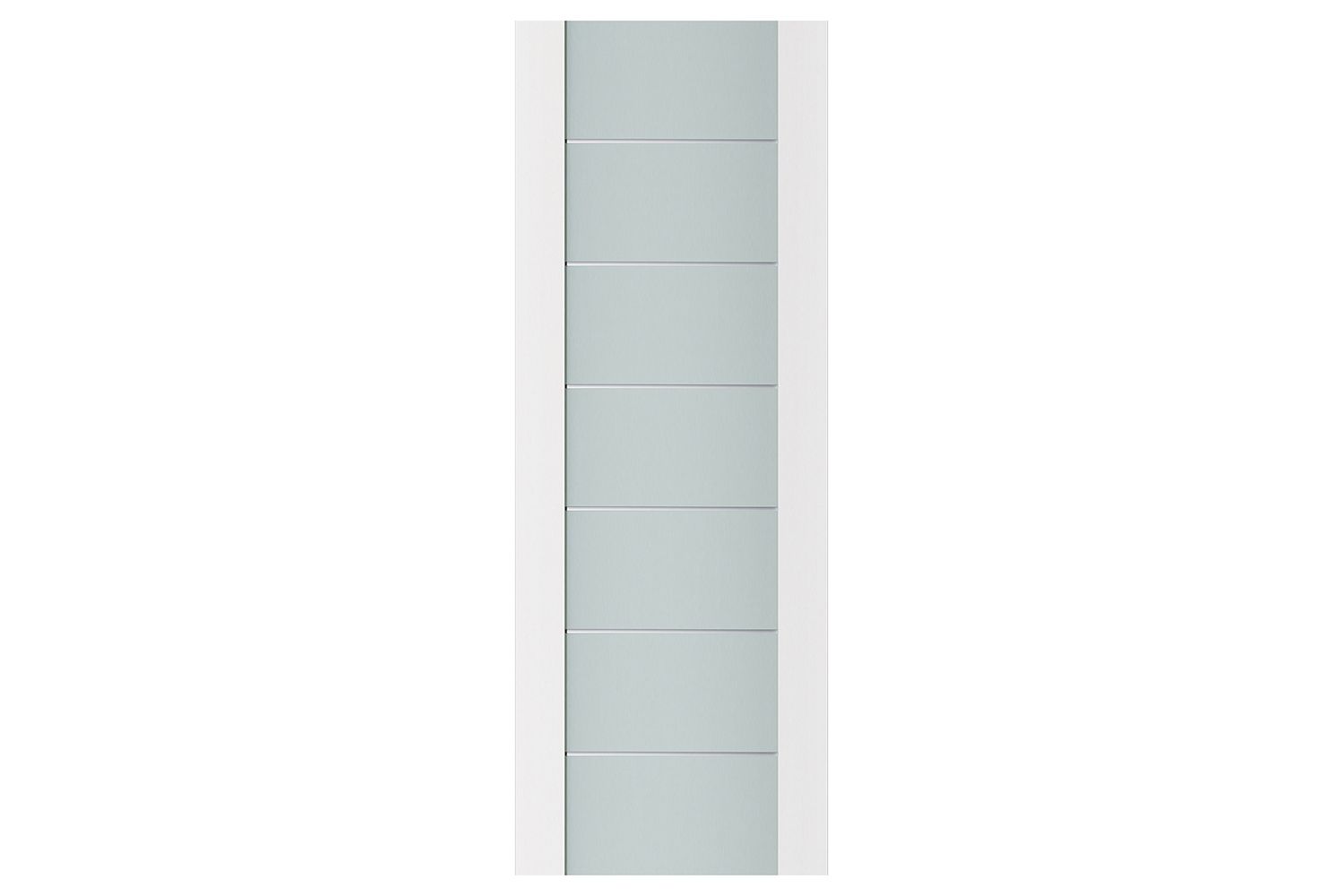 Nova Triplex 009 Soft White Laminated Modern Interior Door