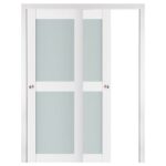 Nova Triplex 020 Soft White Laminated Modern Interior Door