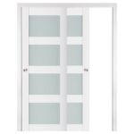 Nova Triplex 021 Soft White Laminated Modern Interior Door