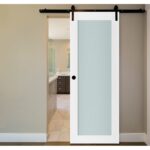 Nova Triplex 054 Soft White Laminated Modern Interior Door