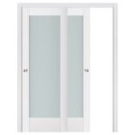 Nova Triplex 056 Soft White Laminated Modern Interior Door